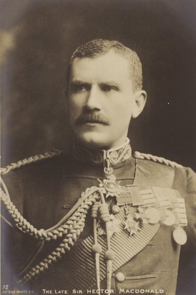 Sir Hector MacDonald da English Photographer