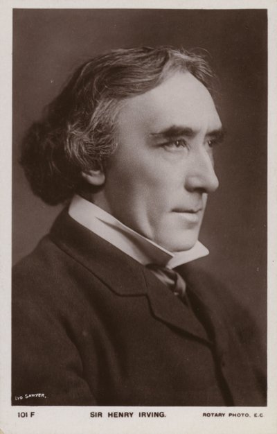 Sir Henry Irving da English Photographer