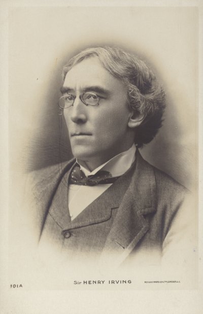 Sir Henry Irving da English Photographer