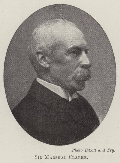 Sir Marshal Clarke da English Photographer