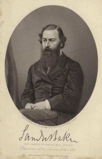 Sir Samuel White Baker da English Photographer