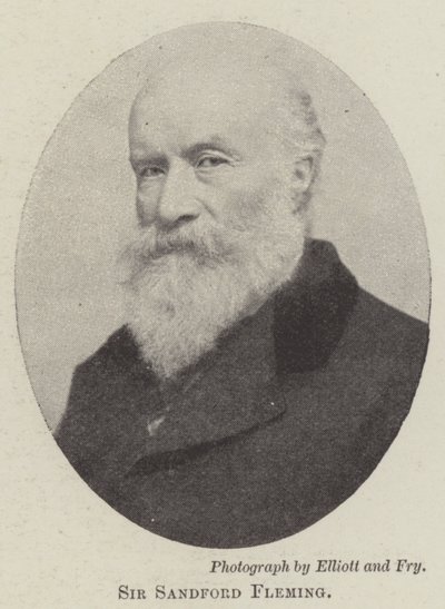 Sir Sandford Fleming da English Photographer