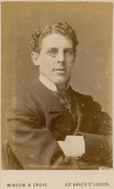Sir Squire Bancroft da English Photographer