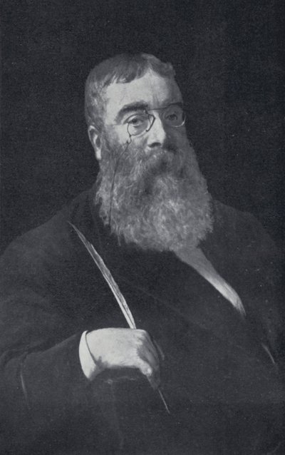 Sir Walter Besant (foto b/n) da English Photographer