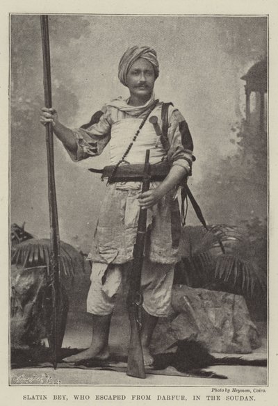 Slatin Bey, che è fuggito da Darfur, nel Sudan da English Photographer