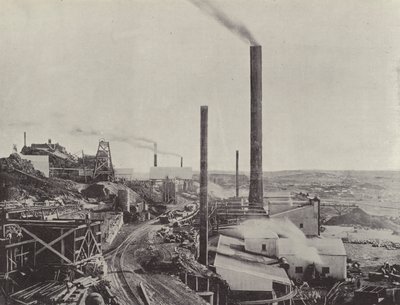 Impianti di fusione, Broken Hill da English Photographer