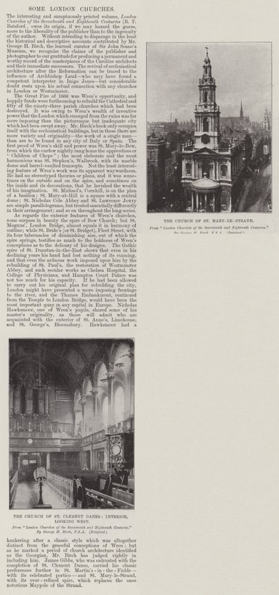 Alcune chiese di Londra da English Photographer
