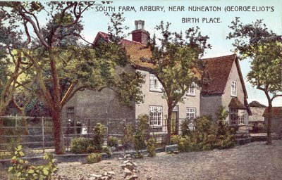 South Farm, Arbury, vicino a Nuneaton, luogo di nascita di George Eliot da English Photographer