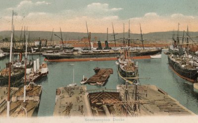 Docks di Southampton da English Photographer