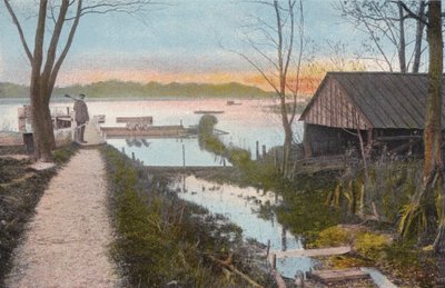 Staithe degli Sportivi, Ormesby Broad da English Photographer