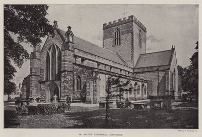 Cattedrale di St Asaph, Flintshire da English Photographer
