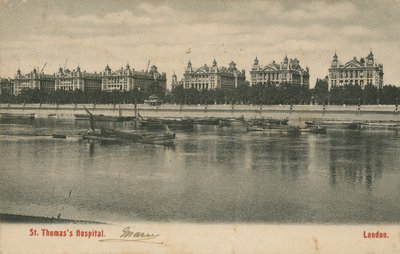 Ospedale di St Thomas, Londra da English Photographer
