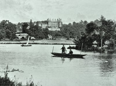 Star And Garter Home, Richmond Hill, Richmond: vista generale, 1895 da English Photographer