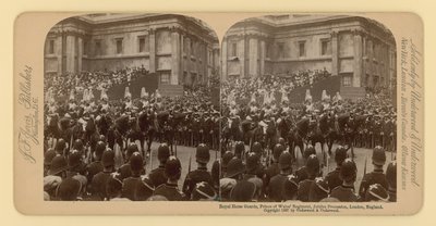Stampa stereografica del Giubileo di Diamante della Regina Vittoria da English Photographer