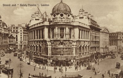 Strand e Gaiety Theatre, Londra da English Photographer