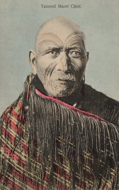 Capo Maori tatuato (foto) da English Photographer