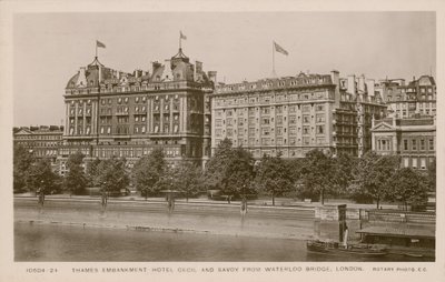 Hotel Cecil e Savoy dall