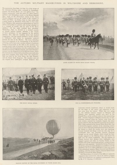 Le Manovre Militari Autunnali nel Wiltshire e nel Berkshire da English Photographer