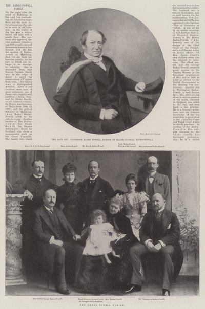 La famiglia Baden-Powell da English Photographer