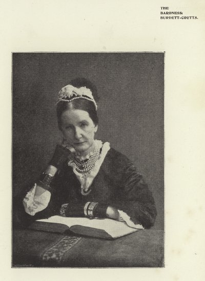 La Baronessa Burdett-Coutts da English Photographer