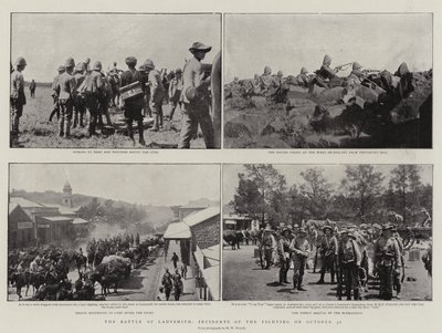 La battaglia di Ladysmith, incidenti dei combattimenti del 30 ottobre da English Photographer
