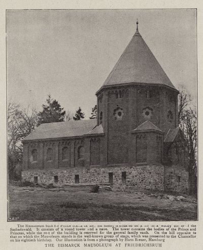 Il mausoleo di Bismarck a Friedrichsruh da English Photographer