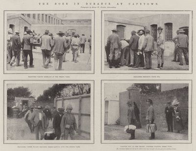 Il boero in prigionia a Città del Capo da English Photographer