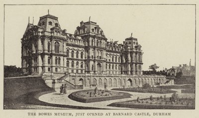 Il Museo Bowes, appena Aperto a Barnard Castle, Durham da English Photographer