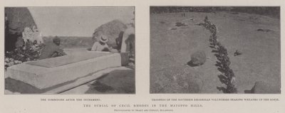 La sepoltura di Cecil Rhodes nelle colline di Matoppo da English Photographer