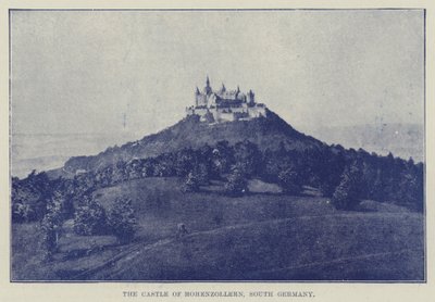 Il castello di Hohenzollern, Germania del Sud da English Photographer