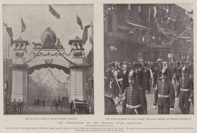La celebrazione del Guild Merchant di Preston da English Photographer