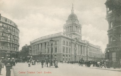 Il Tribunale Penale Centrale, Londra da English Photographer