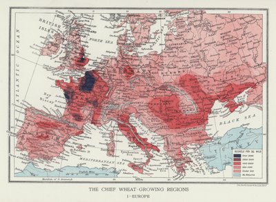 Le principali regioni produttrici di grano, Europa (foto) da English Photographer