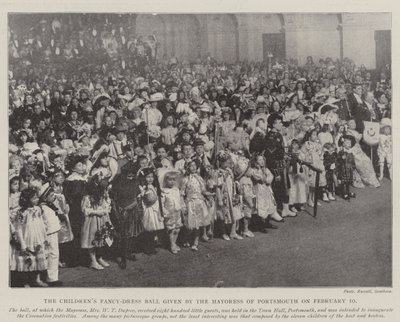 Il ballo in maschera per bambini dato dalla sindaca di Portsmouth il 10 febbraio da English Photographer