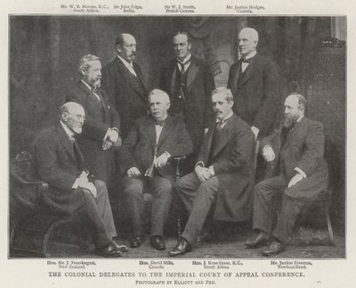I delegati coloniali alla conferenza della Corte Imperiale d