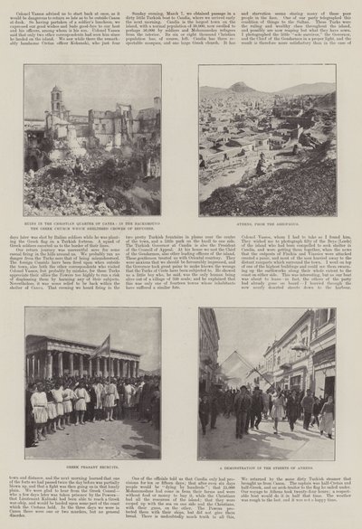 La rivolta cretese del 1897 da English Photographer