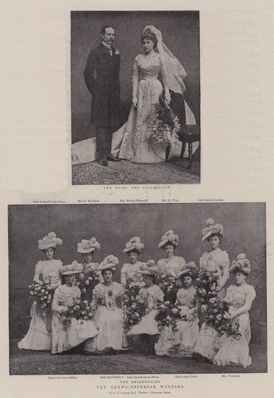 Il matrimonio Crewe-Primrose da English Photographer