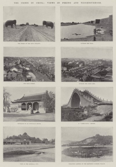 La crisi in Cina, vedute di Pechino e dintorni da English Photographer