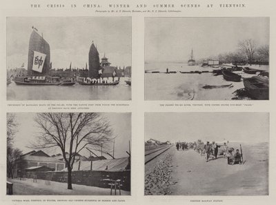 La crisi in Cina, scene invernali ed estive a Tientsin da English Photographer
