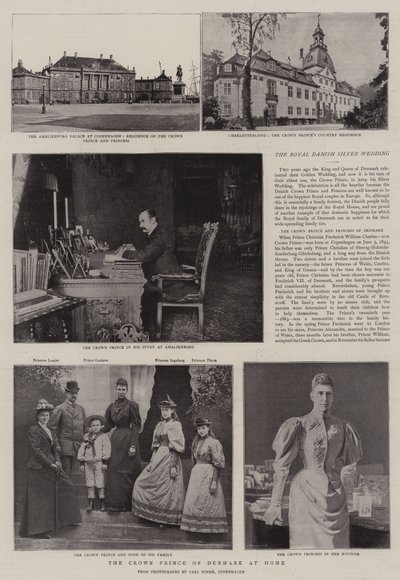 Il principe ereditario di Danimarca a casa da English Photographer