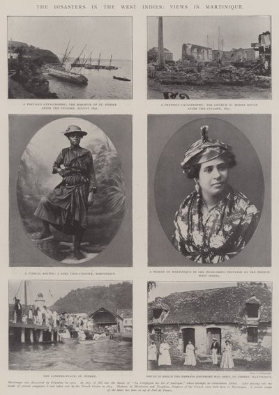 I disastri nelle Indie Occidentali, vedute di Martinica da English Photographer