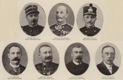 Il processo militare di Dreyfus da English Photographer