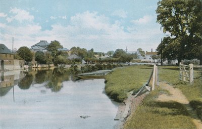 Gli Olmi e il Fiume Tamigi ad Abingdon da English Photographer