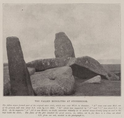 I monoliti caduti a Stonehenge da English Photographer