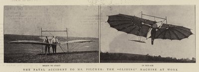 Il Fatale Incidente al Sig. Pilcher, la Macchina Volante in Funzione da English Photographer