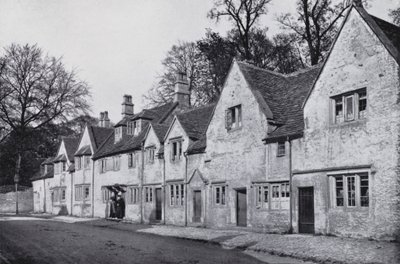 Le case fiamminghe, Corsham da English Photographer
