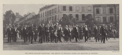 Le manovre militari francesi, l