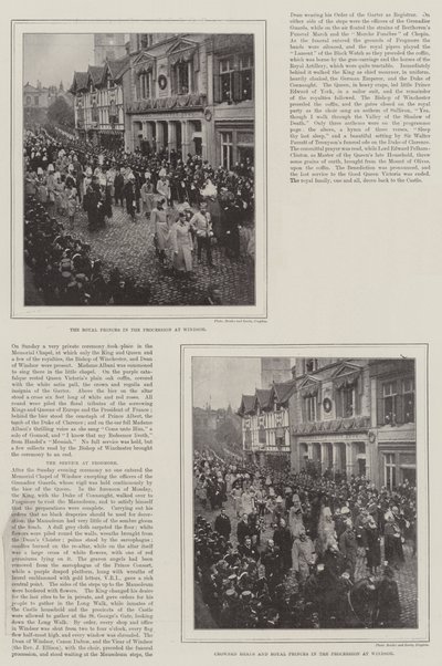 Il funerale della Regina Vittoria da English Photographer