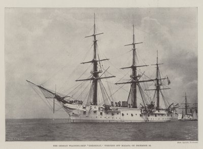 La nave scuola tedesca Gneisenau, naufragata al largo di Malaga il 16 dicembre da English Photographer
