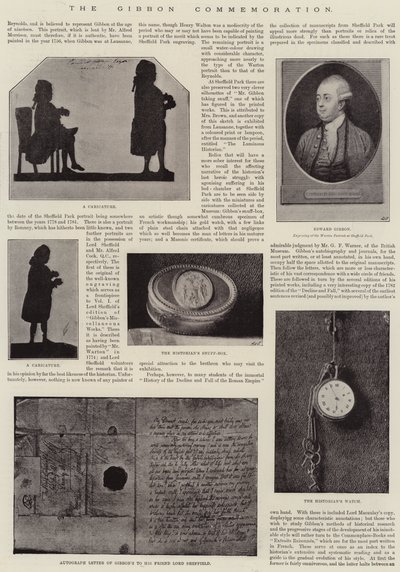 La commemorazione di Gibbon da English Photographer